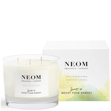 NEOM Feel Refreshed Scented 3 Wick Candle