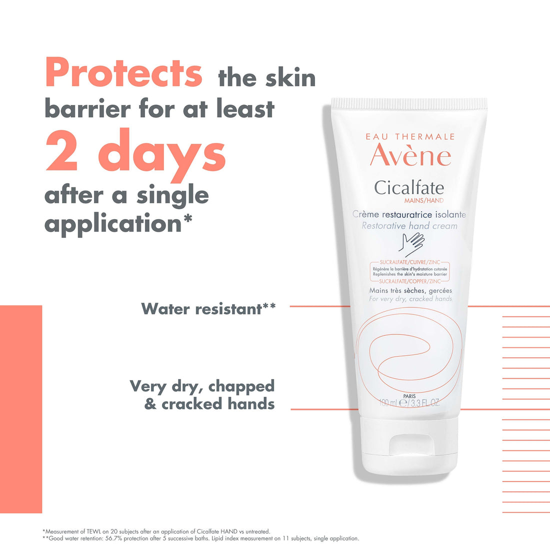 Avène Cicalfate Restorative Hand Cream (3.3 oz.)