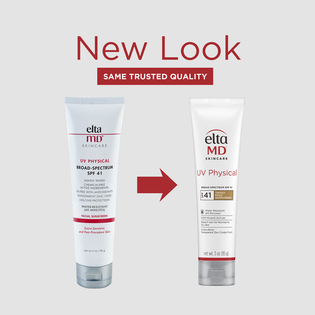 EltaMD UV Physical Broad-Spectrum SPF 41 Sunscreen - Tinted (3 oz.)