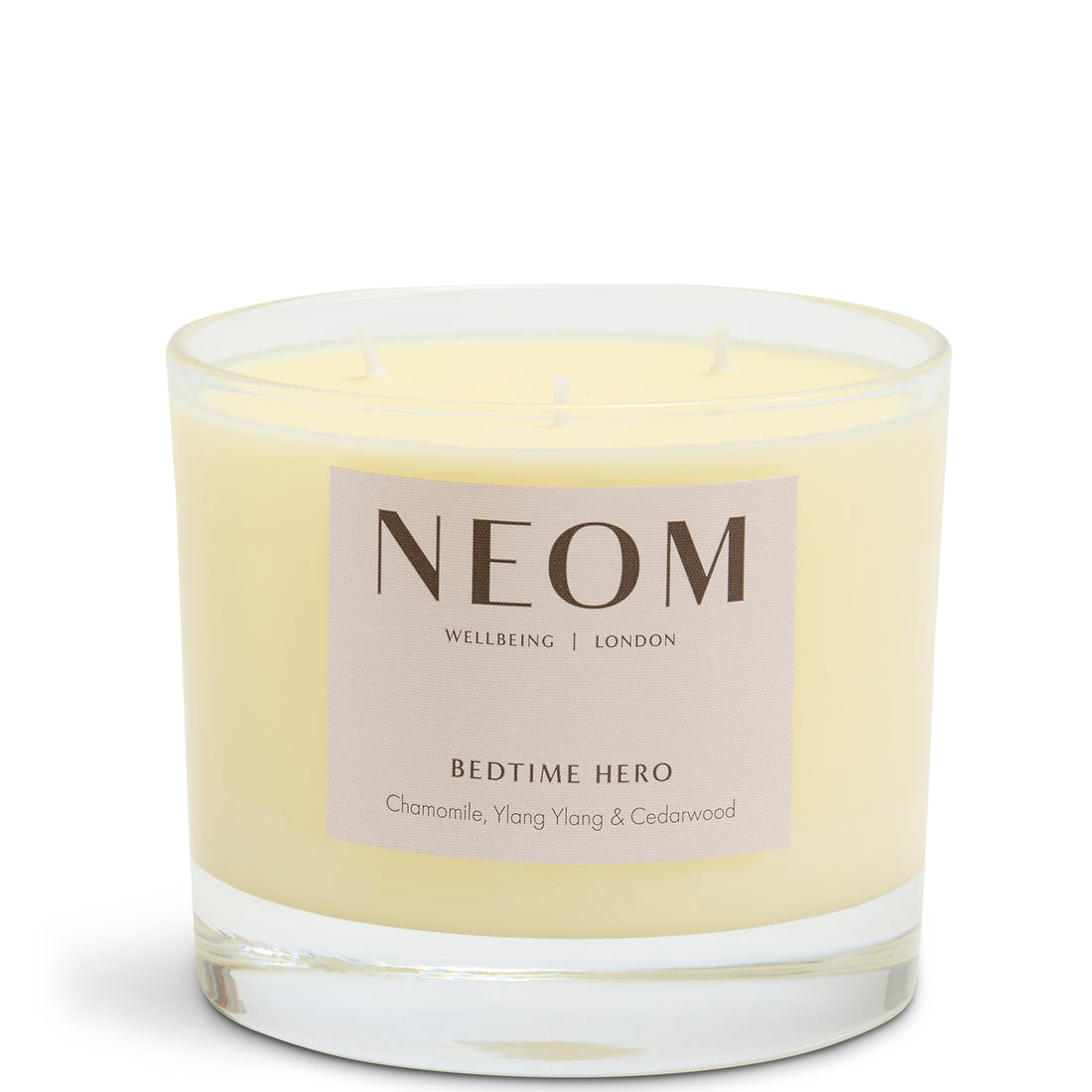 NEOM Bedtime Hero Scented Candle 3 Wick