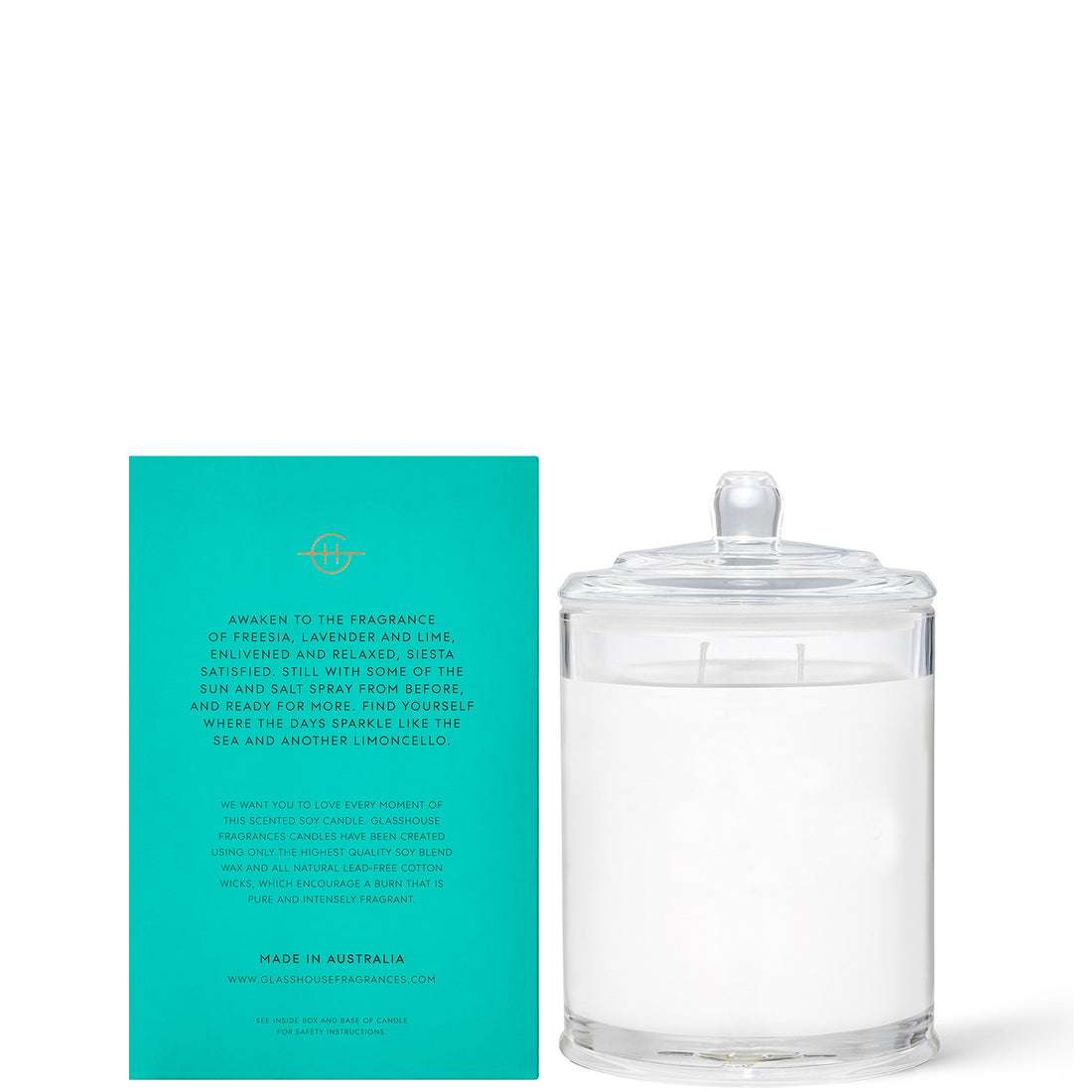 Glasshouse Fragrances Lost in Amalfi Candle 13.4 oz