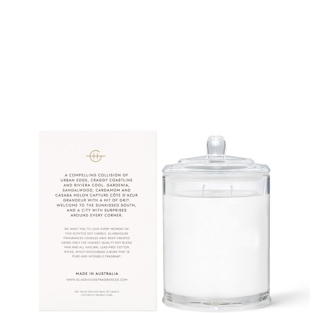 Glasshouse Fragrances Marseille Memoir Candle 13.4 oz