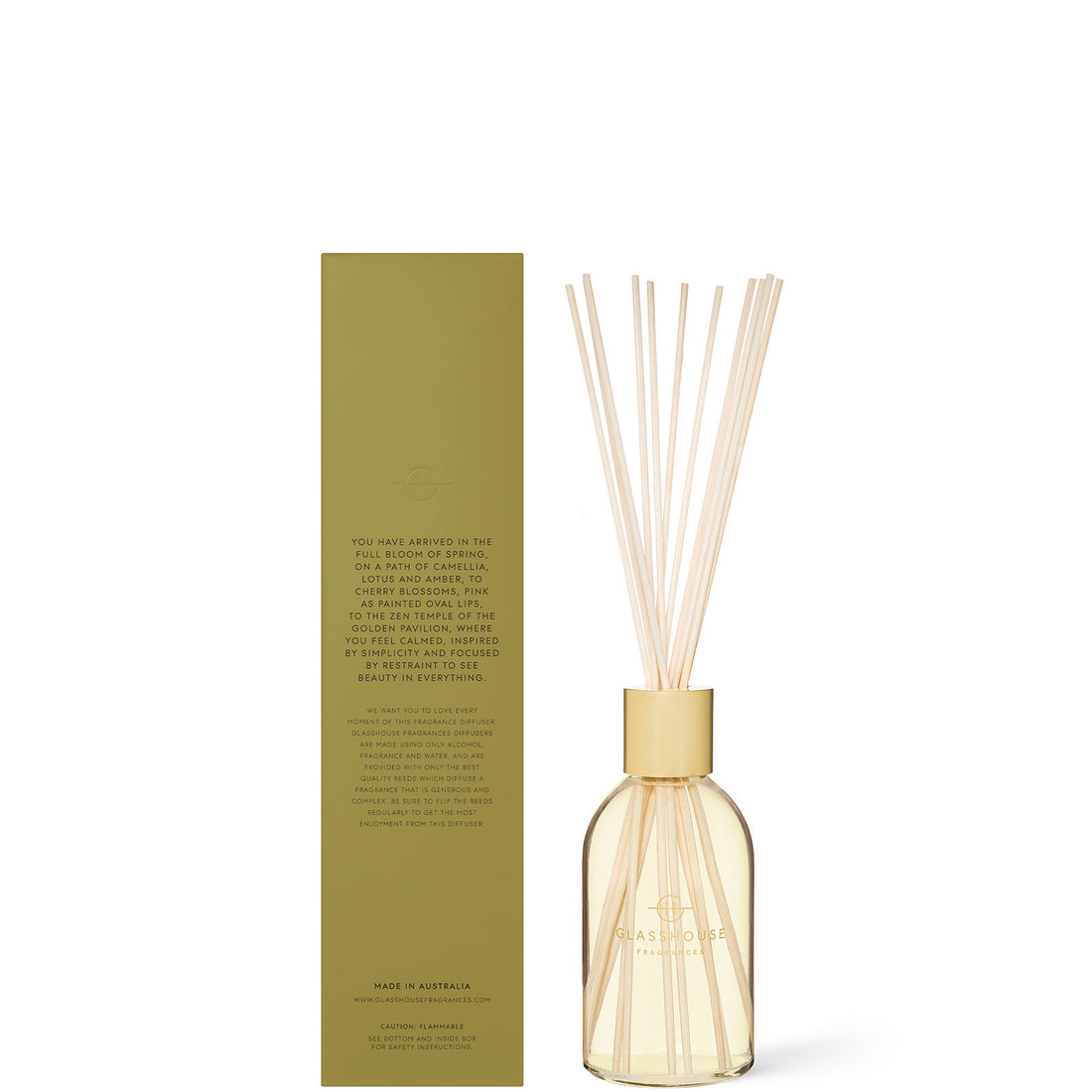 Glasshouse Fragrances Kyoto in Bloom Diffuser 8.4 fl. oz