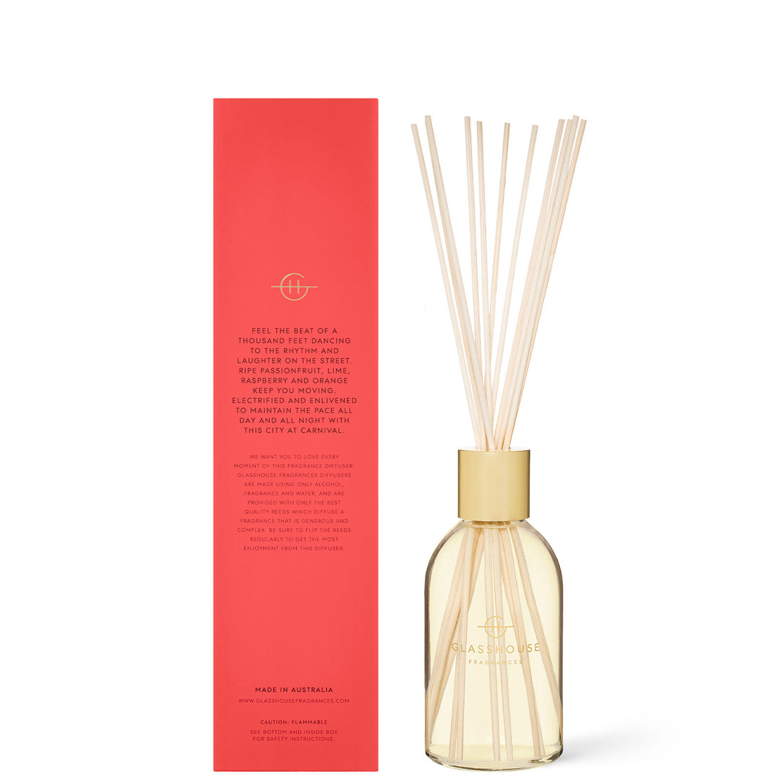 Glasshouse Fragrances One Night in Rio Diffuser 8.4 fl. oz