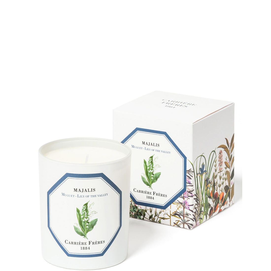 Carrière Frères Scented Candle Lily of the Valley - Majalis - 6.5 oz