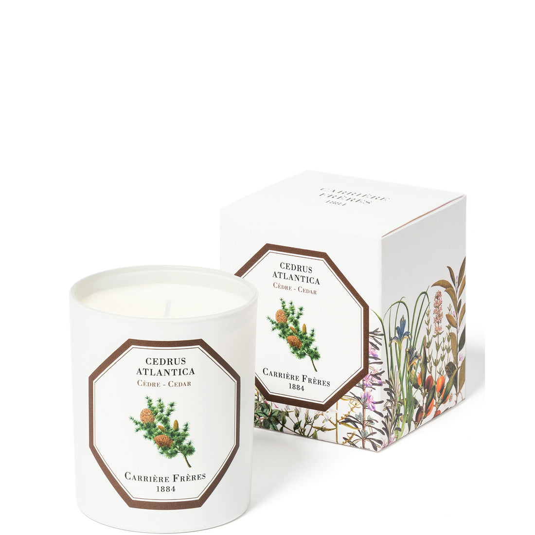 Carrière Frères Scented Candle Cedar - Cedrus Atlantica - 6.5 oz