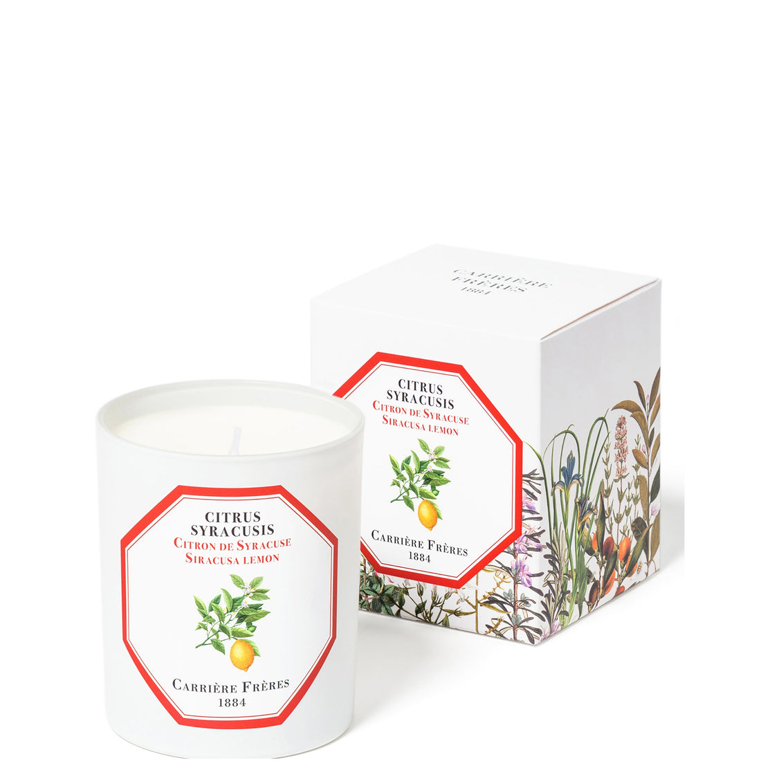Carrière Frères Scented Candle Siracusa Lemon - Citrus Syracusis - 6.5 oz