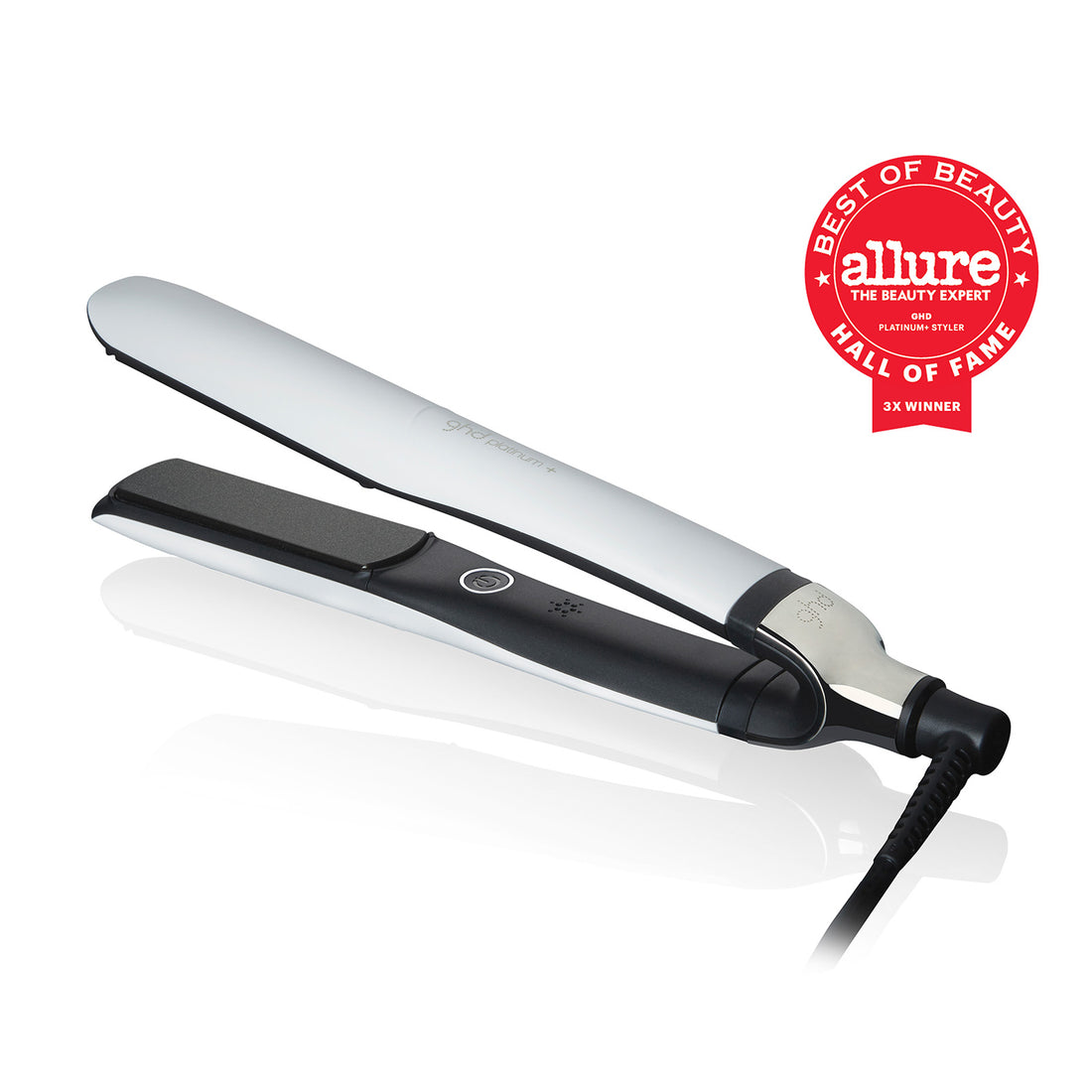 ghd Platinum+ Styler - 1" Flat Iron (White)