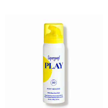 Supergoop!® PLAY Body Mousse SPF 50 with Blue Sea Kale 3 oz.