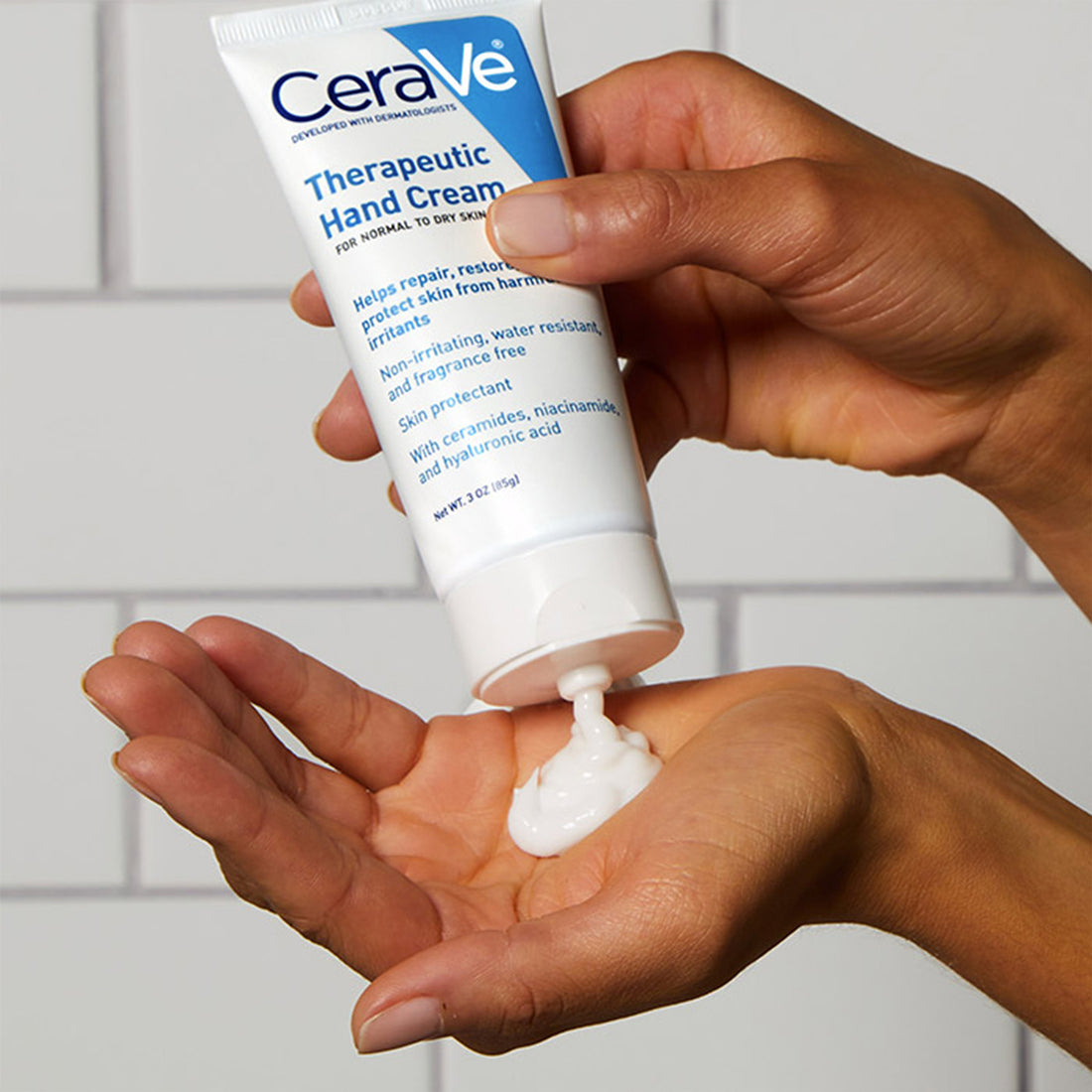 CeraVe Therapeutic Hand Cream for Dry Cracked Hands (3 fl. oz.)