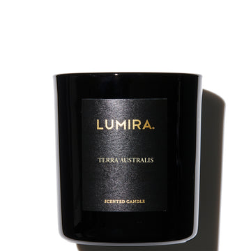 LUMIRA Terra Australis Black Candle 10.5 oz