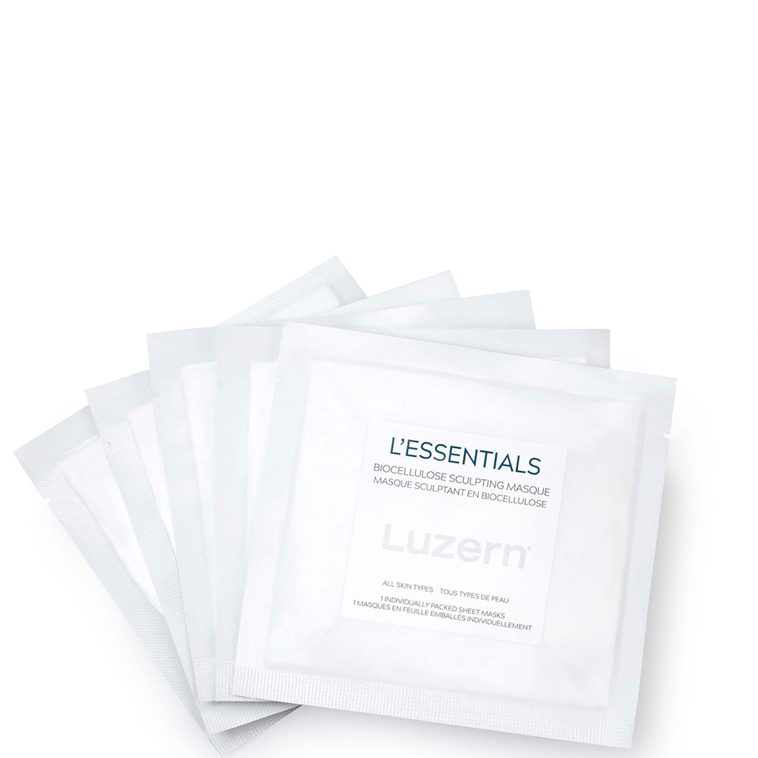 Luzern L'Essentials Bio Cellulose Sculpting Masque (5 Pieces)