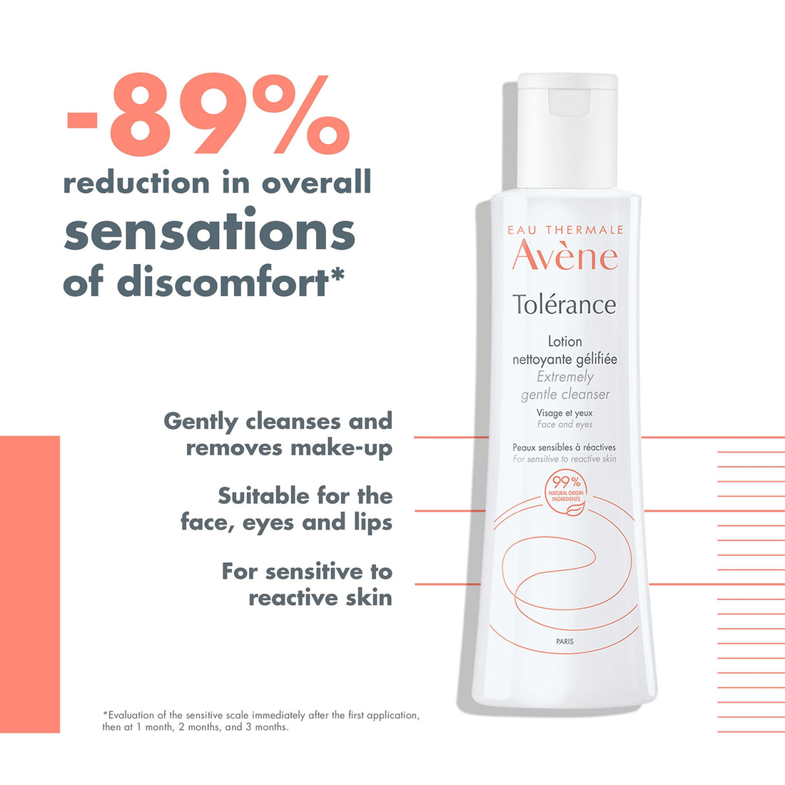 Avène Tolerance Control Extremely Gentle Cleanser for Very Sensitive Skin (6.7 oz.)
