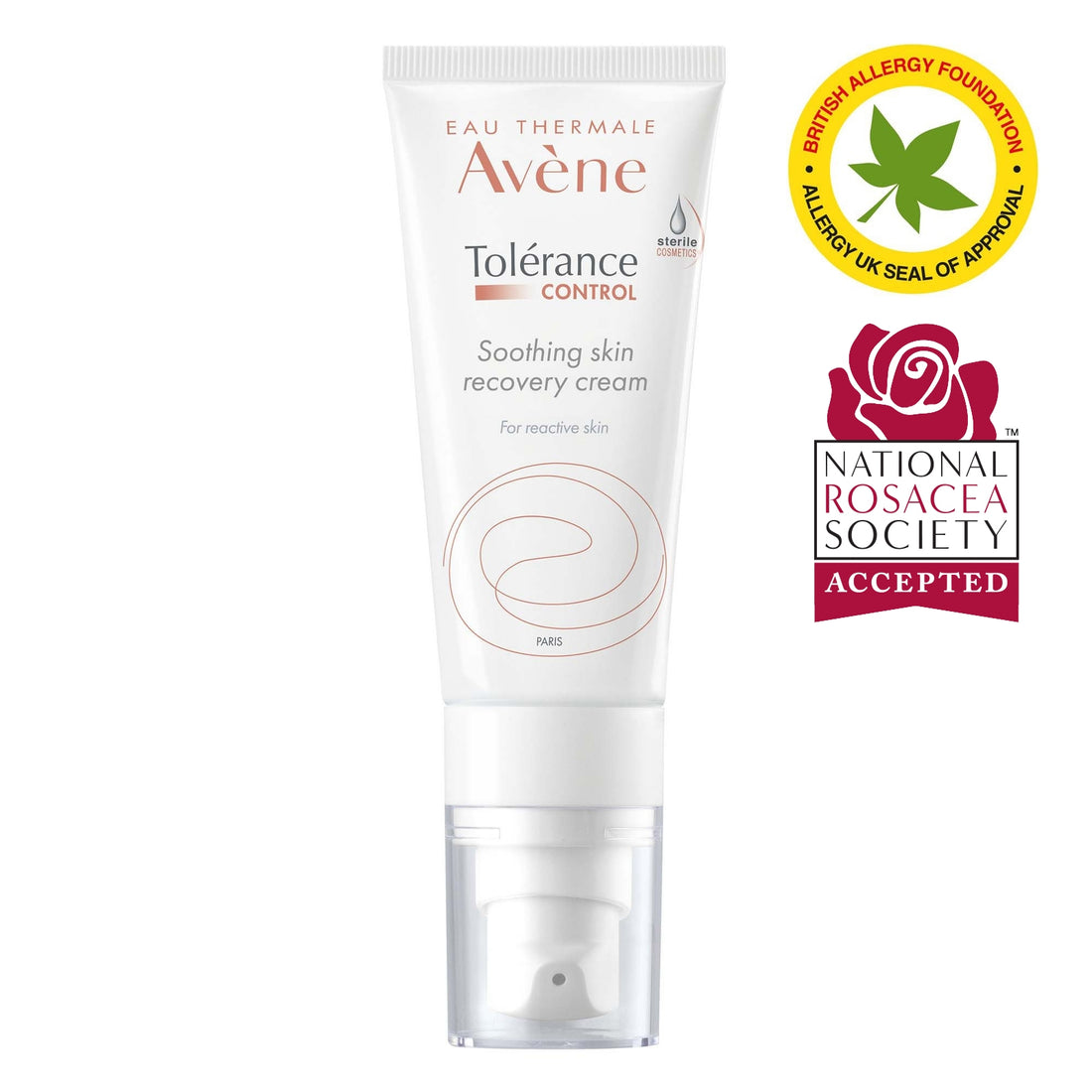 Avène Tolerance Control Soothing Skin Recovery Cream for Sensitive Skin (1.35 oz.)