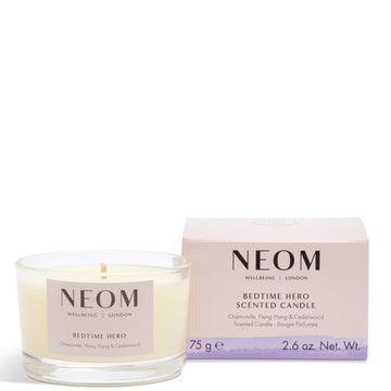 NEOM Bedtime Hero Travel Scented Candle 2.6 oz