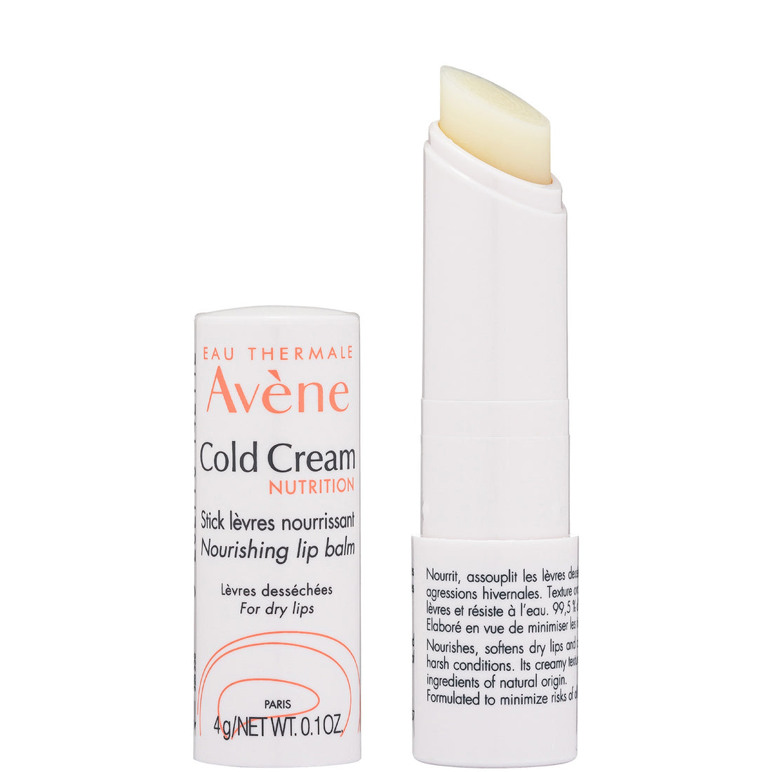 Avène Cold Cream Nutrition Nourishing Lip Balm (0.1 oz.)