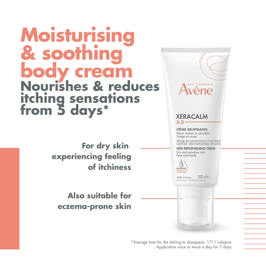 Avène XeraCalm A.D Lipid-Replenishing Cream (6.7 oz.)