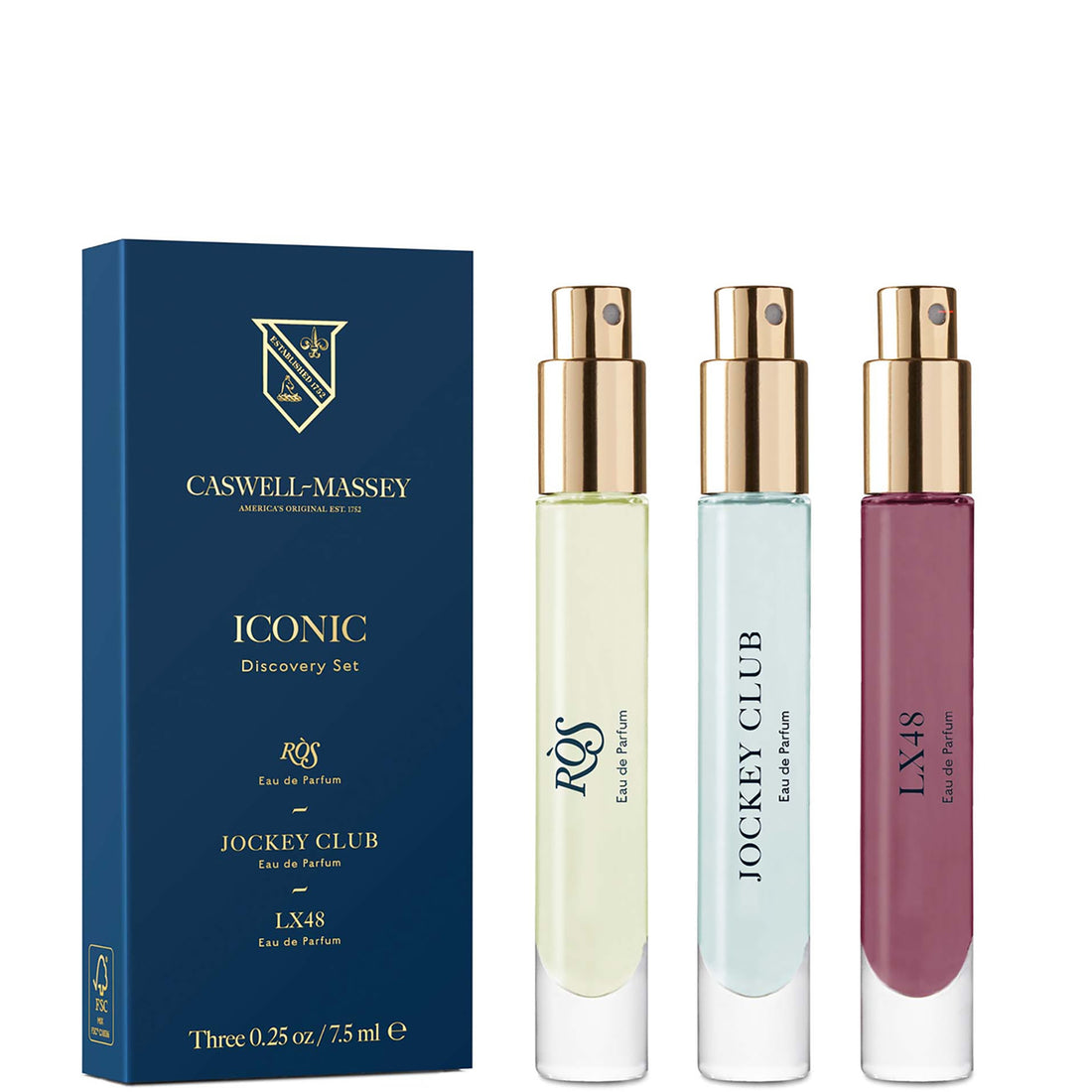 Caswell-Massey Iconic Eau de Parfum Discovery Set (Worth $125.00)
