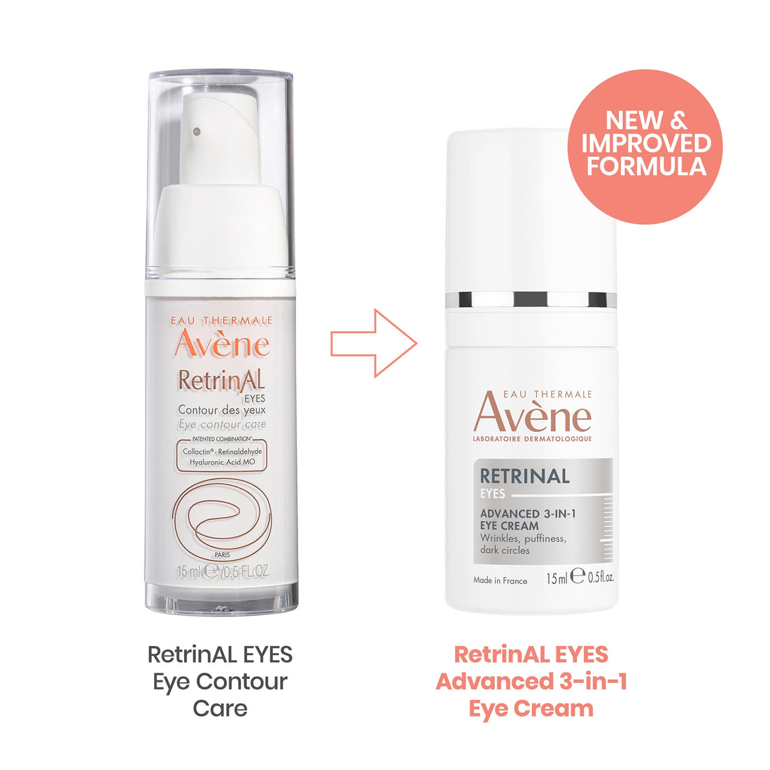 Avène Retrinal Eyes Advanced 3-In-1 Eye Cream 15ml