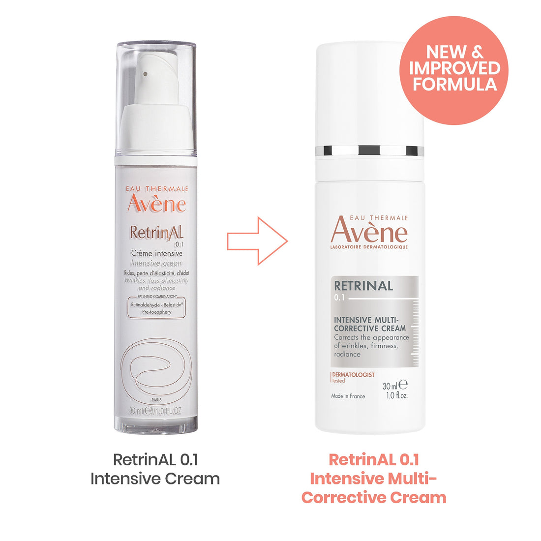 Avène Retrinal 0.1 Intensive Multi-Corrective Cream 30ml