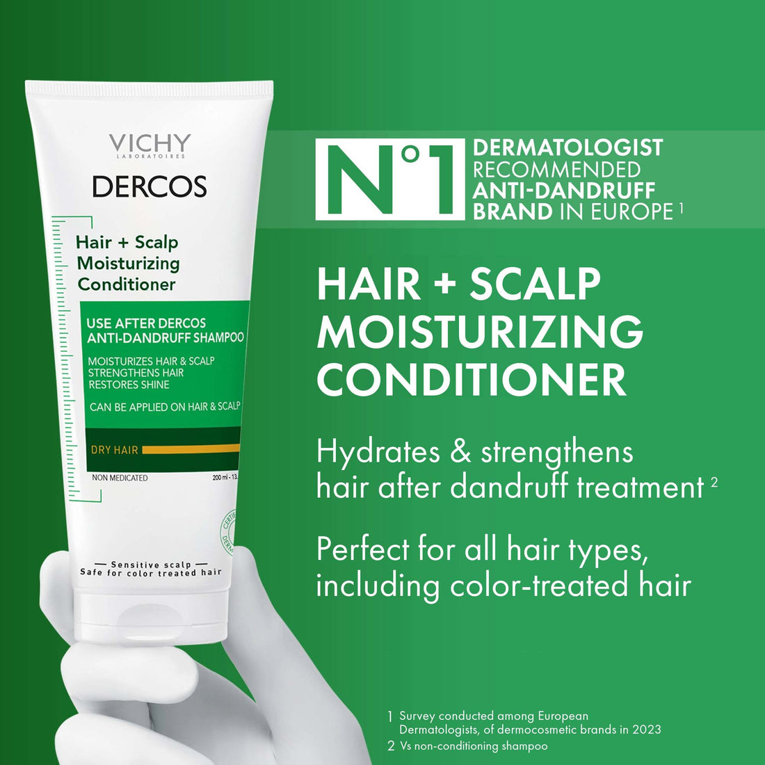 Dercos Hair & Scalp Moisturizing Conditioner for Dandruff (6.76 fl. oz.)