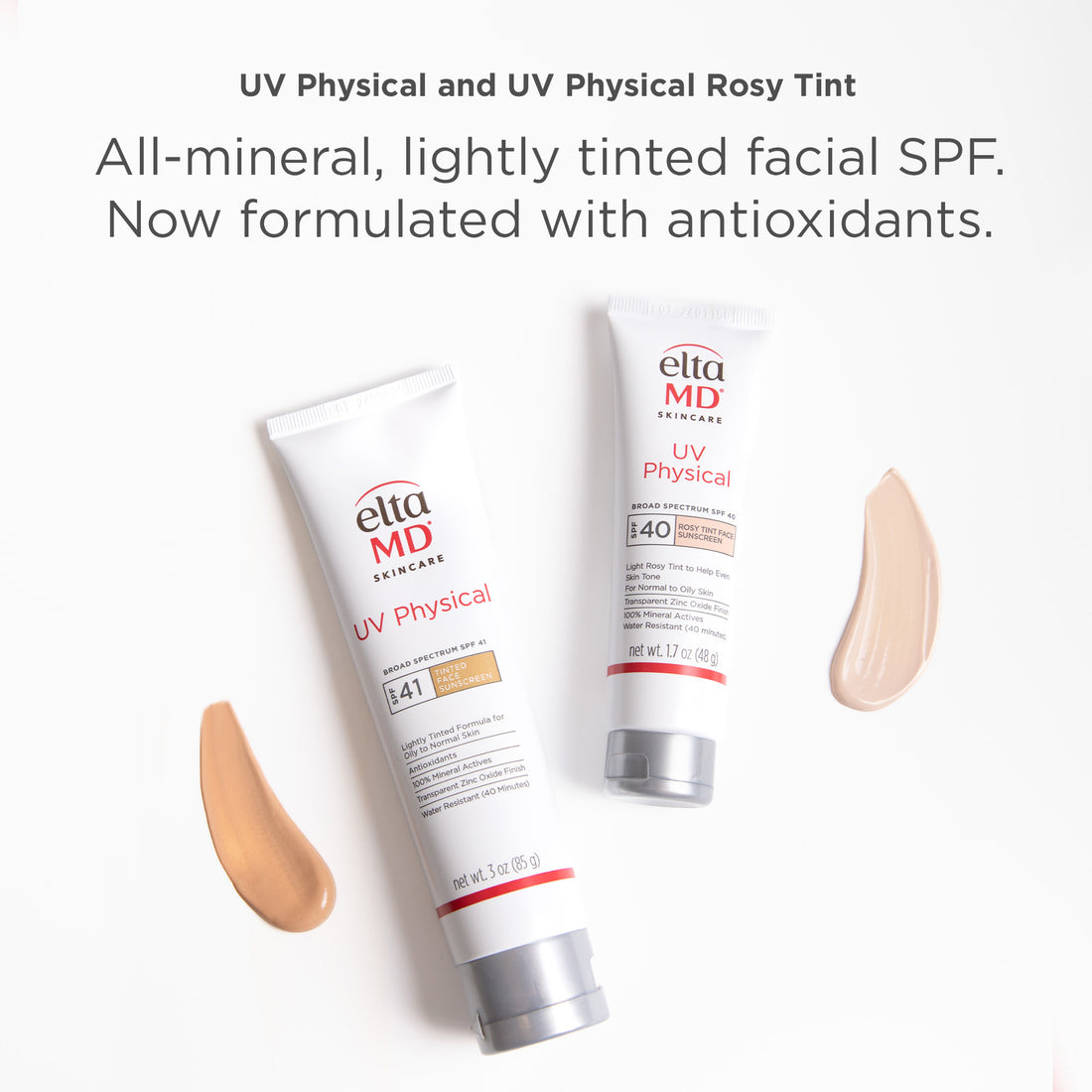 EltaMD UV Physical Rosy Broad Spectrum SPF40 50ml