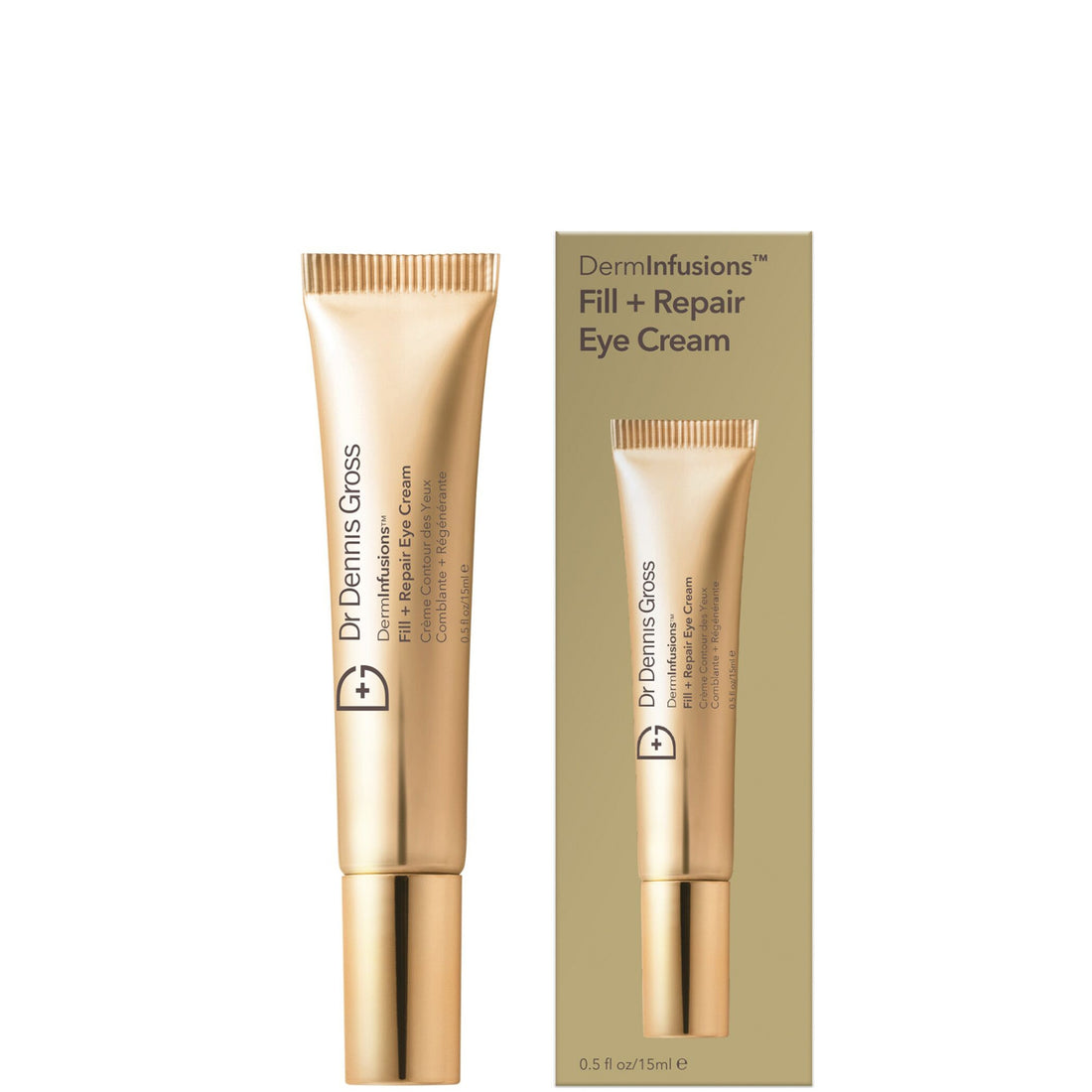 Dr Dennis Gross Skincare DermInfusions Fill + Repair Eye Cream 15ml