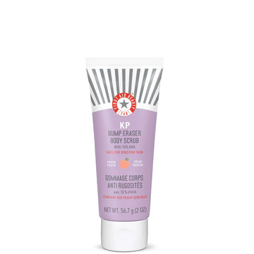 First Aid Beauty KP Bump Eraser Body Scrub with 10% AHA 2oz - Peach