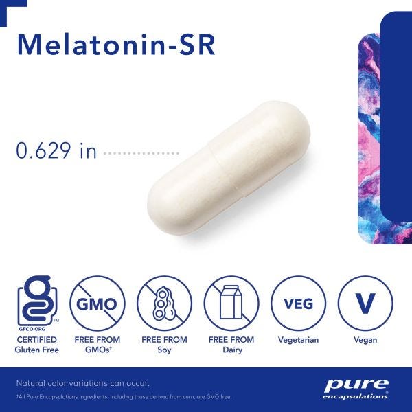 Melatonin-SR, Pure Encapsulations