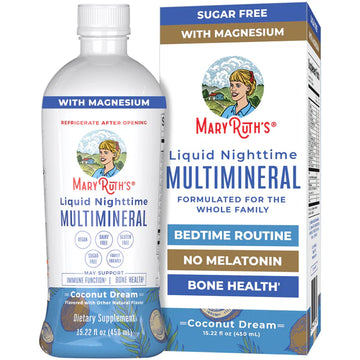 Liquid Nighttime Multimineral (Coconut), MaryRuth Organics
