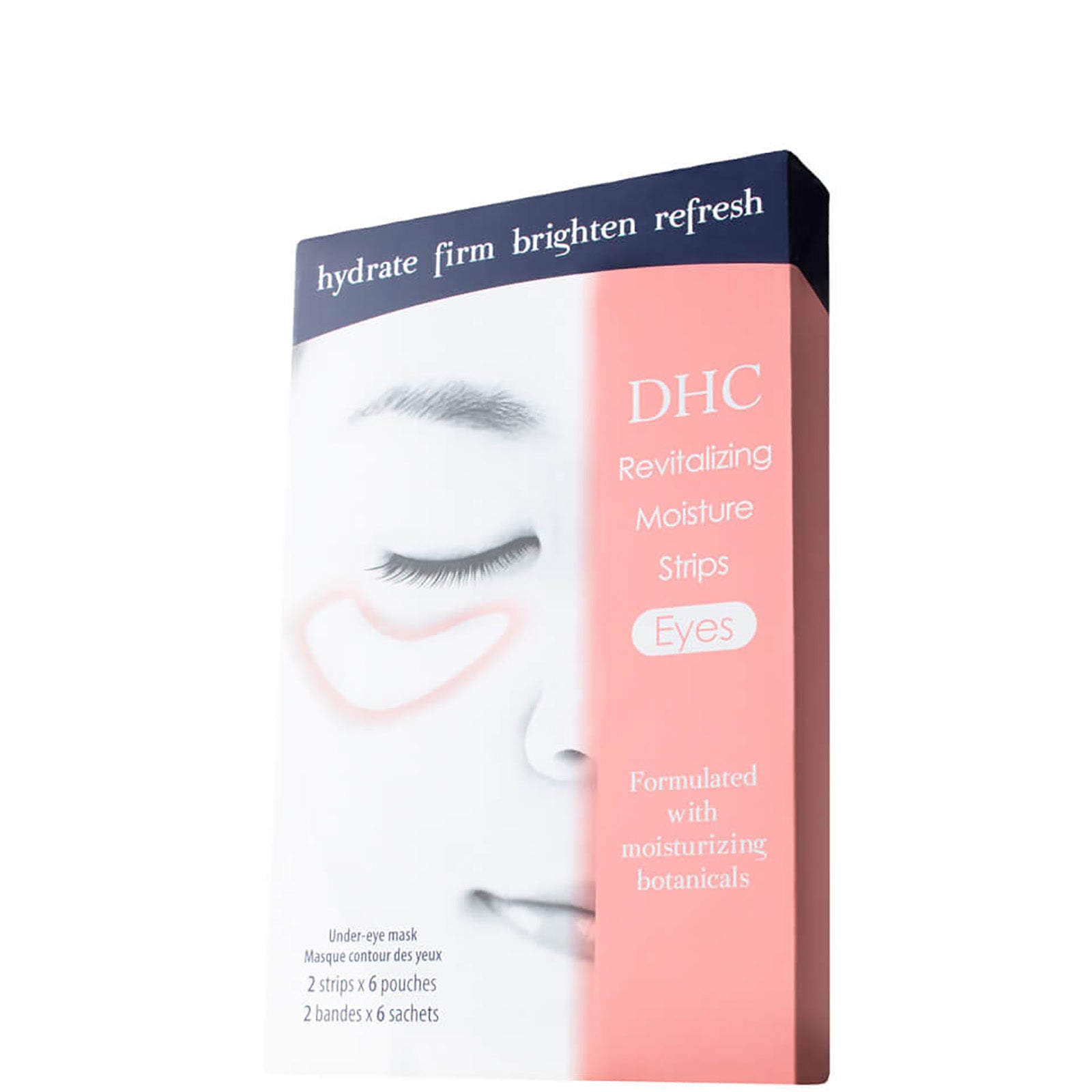 DHC Revitalizing Moisture Strips for Under Eye - 6 applications