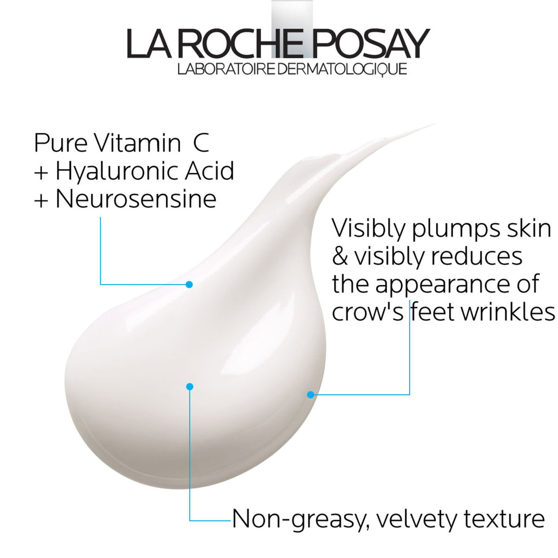 La Roche-Posay Pure Vitamin C Eyes Anti-Wrinkle Firming Moisturizing Filler (0.5 fl. oz.)