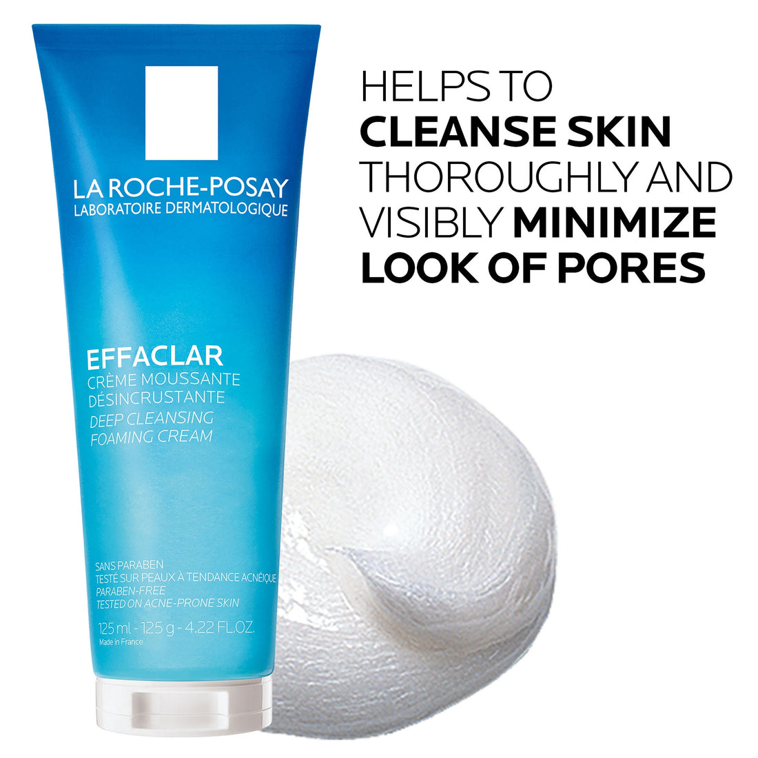 La Roche-Posay Effaclar Deep Cleansing Foaming Cream (4.2 fl. oz.)