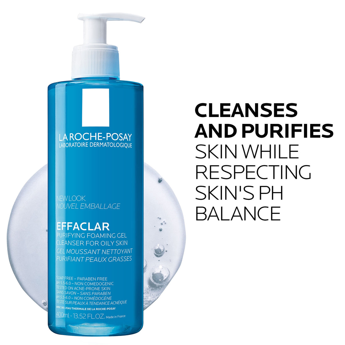 La Roche-Posay Effaclar Purifying Foaming Gel Cleanser for Oily Skin (Various Sizes)