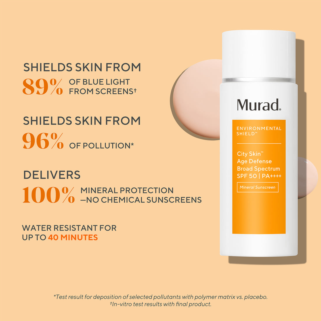 Murad City Skin Age Defense Broad Spectrum SPF 50 PA++++ 1.7 oz