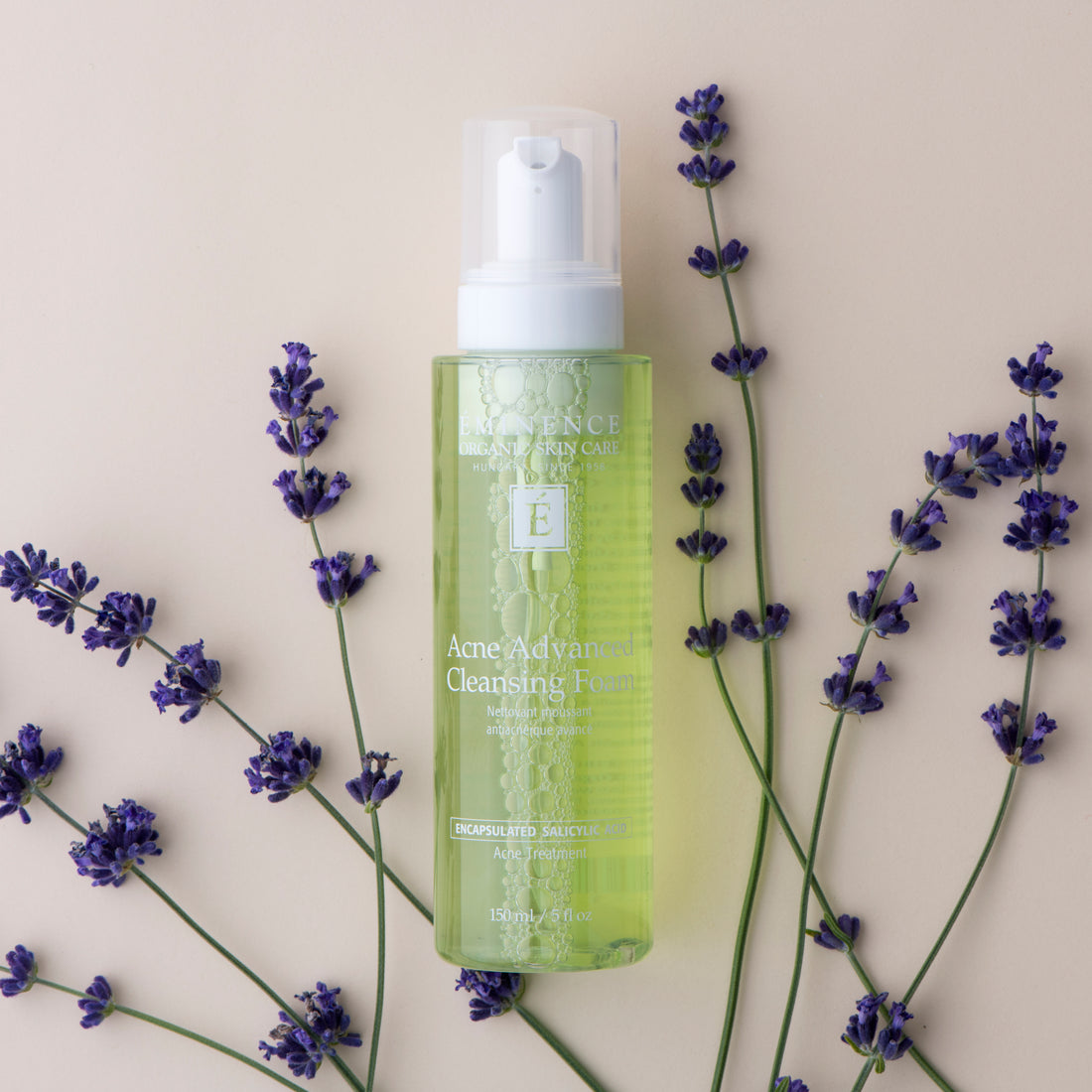 Eminence Organic Skin Care Acne Advanced Cleansing Foam 5 oz