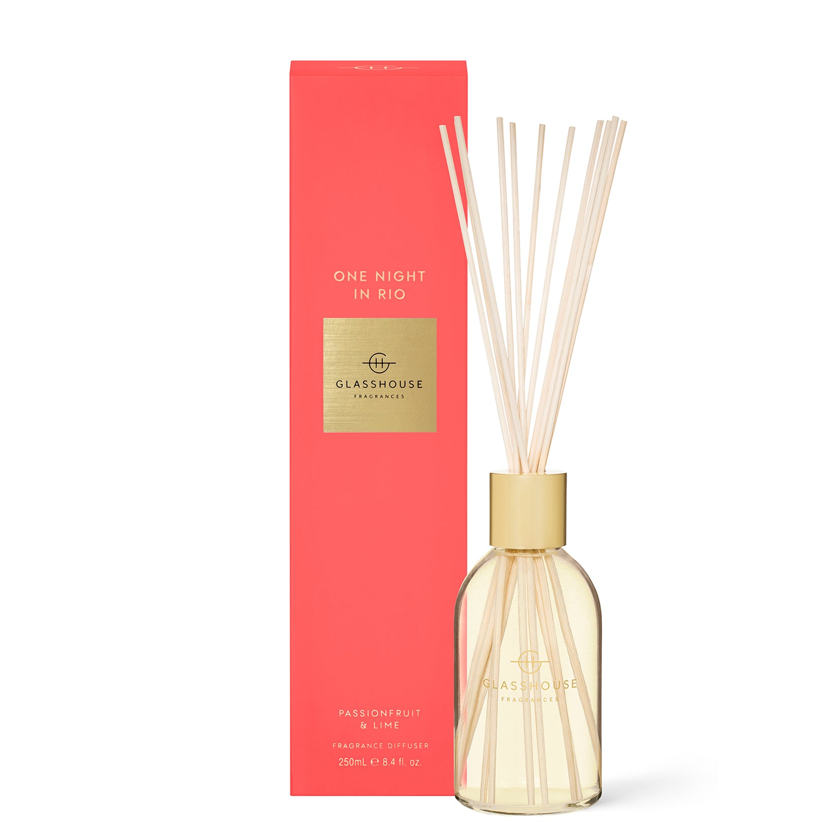Glasshouse Fragrances One Night in Rio Diffuser 8.4 fl. oz