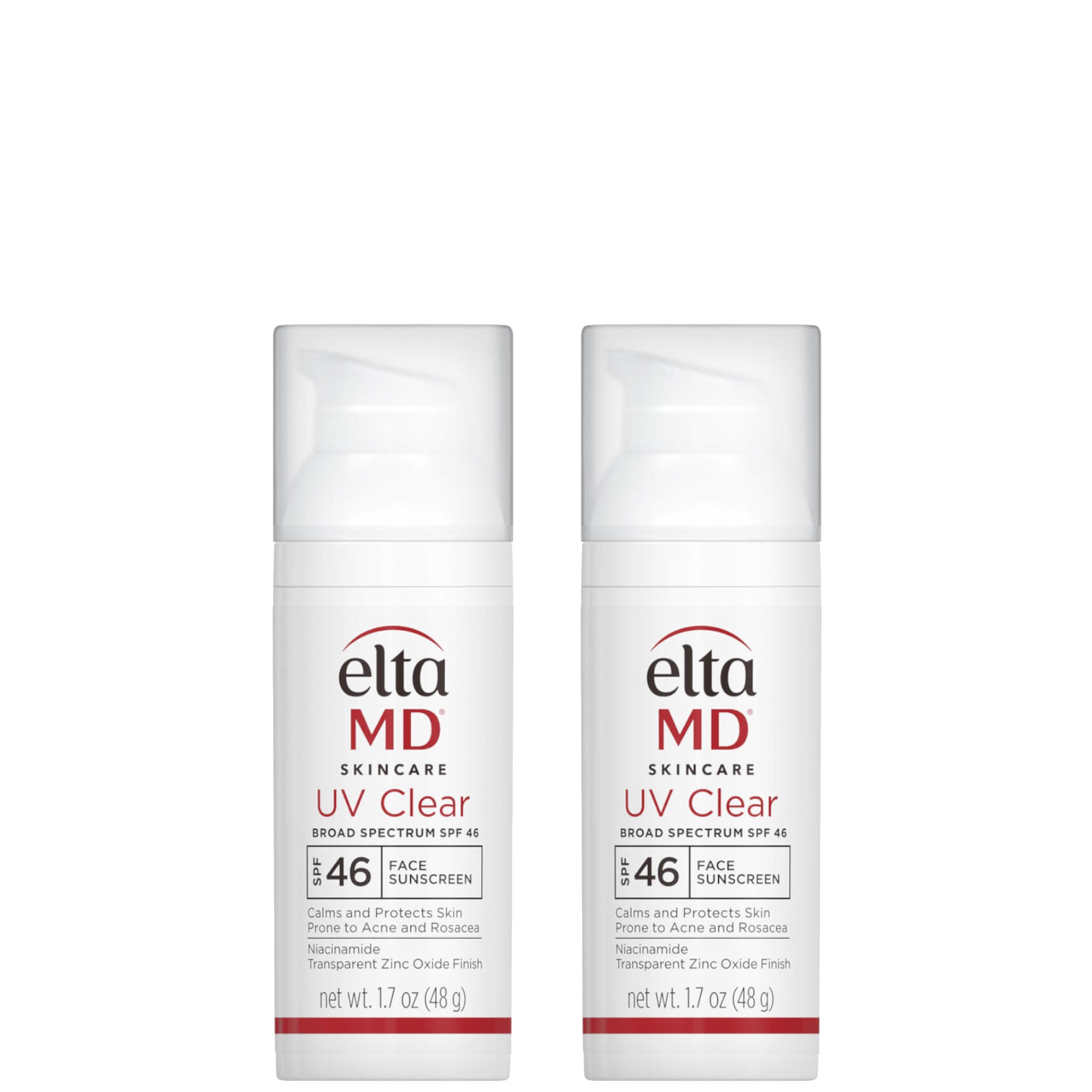EltaMD Exclusive UV Clear SPF 46 Broad-Spectrum Duo ($88 Value)
