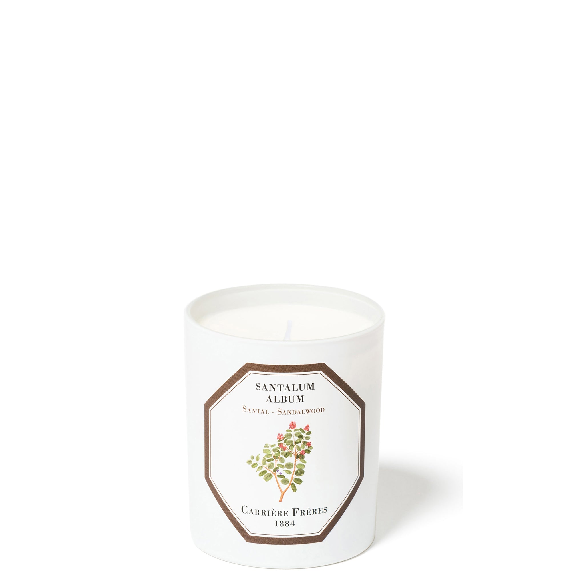 Carrière Frères Scented Candle Sandalwood - Santalum Album - 6.5 oz