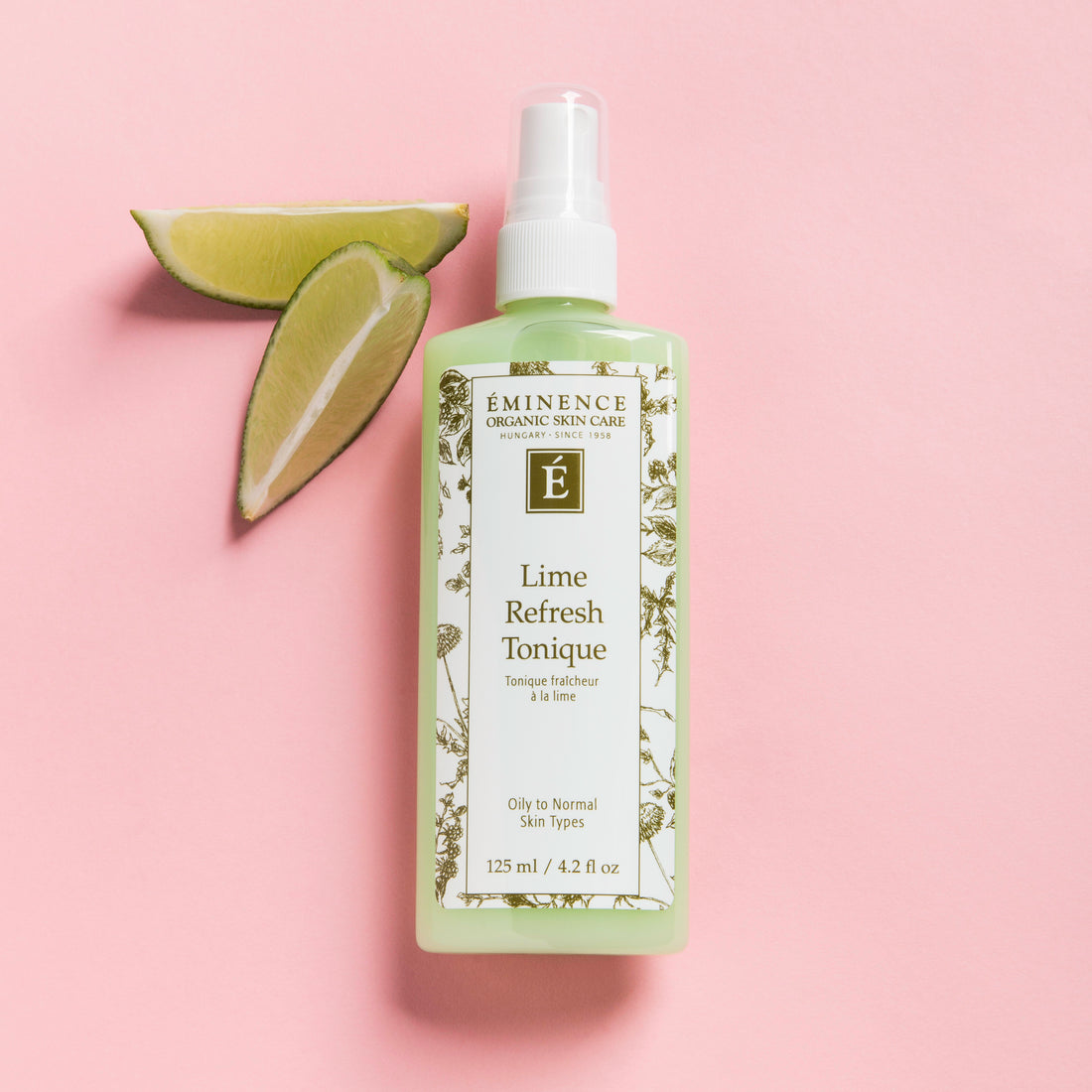 Eminence Organic Skin Care Lime Refresh Tonique 4.2 fl. oz