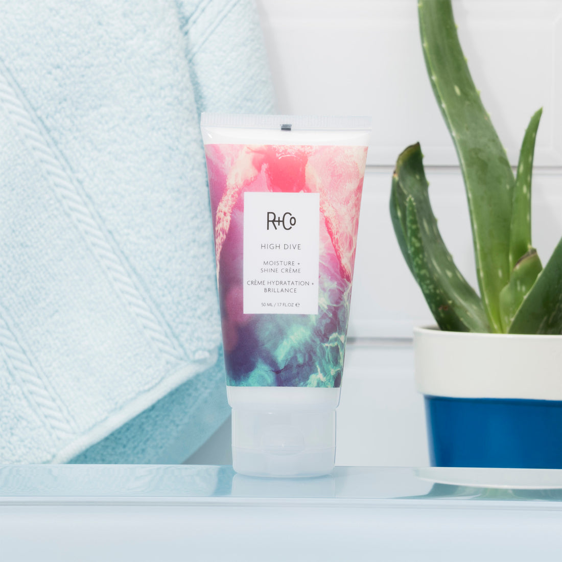R+Co High Dive Moisture + Shine Crème Travel Size - 50ml/1.7 fl. oz