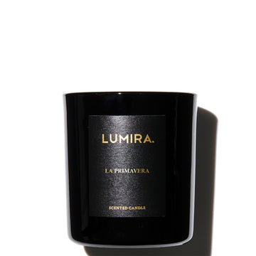 LUMIRA La Primavera Black Candle 10.5 oz