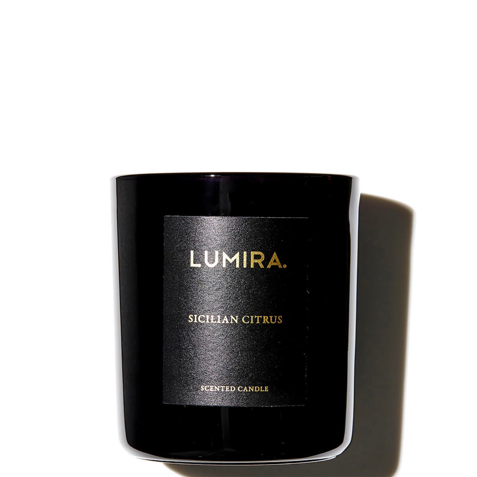 LUMIRA Sicilian Citrus Black Candle 10.5 oz