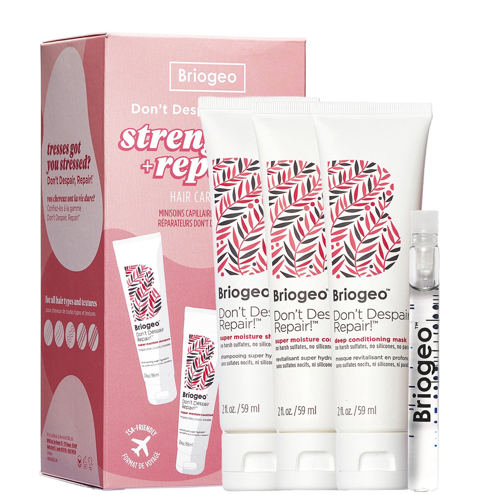 Briogeo Don't Despair, Repair!™ Strengthen + Repair Travel Kit (Worth $49.00)
