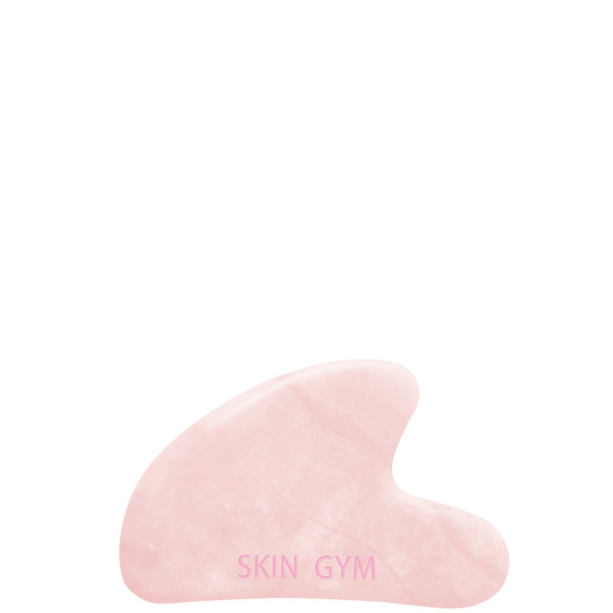 Skin Gym Rose Quartz Sculpty Heart Gua Sha
