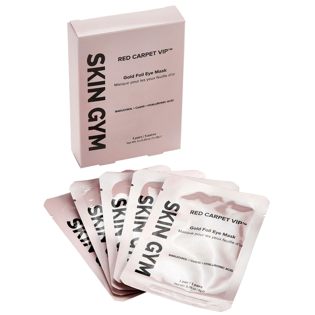 Skin Gym Gold Foil Eye Mask (5 Pack)