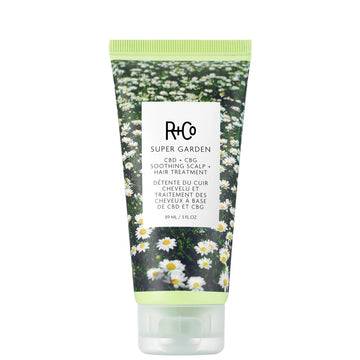 R+Co Super Garden CBD + CBG Soothing Scalp and Hair Treatment 3 oz