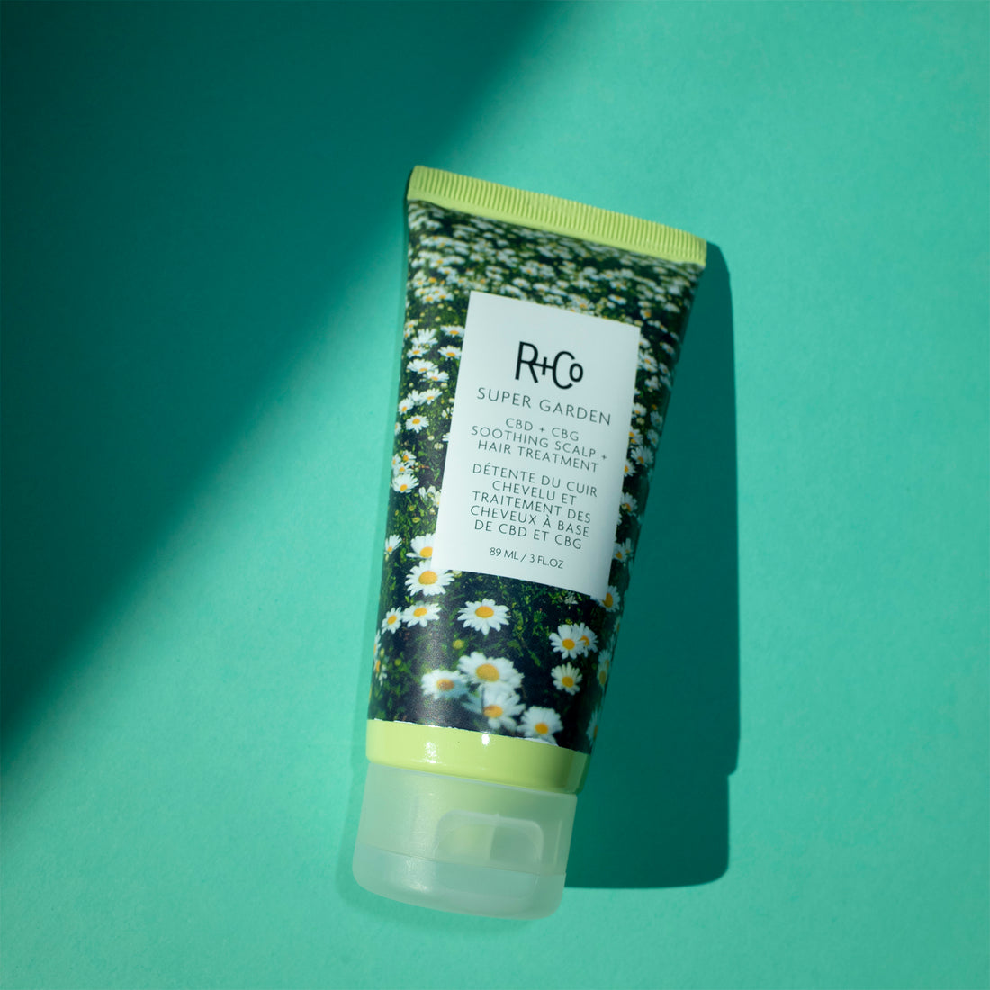 R+Co Super Garden CBD + CBG Soothing Scalp and Hair Treatment 3 oz