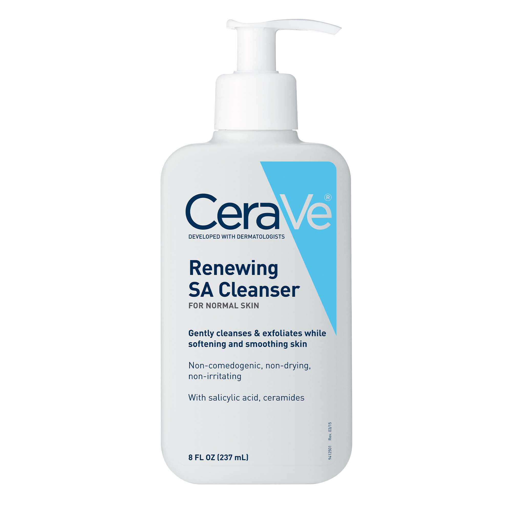 CeraVe Renewing SA Facial Cleanser with Salicylic Acid and Hyaluronic Acid (8 fl. oz.)