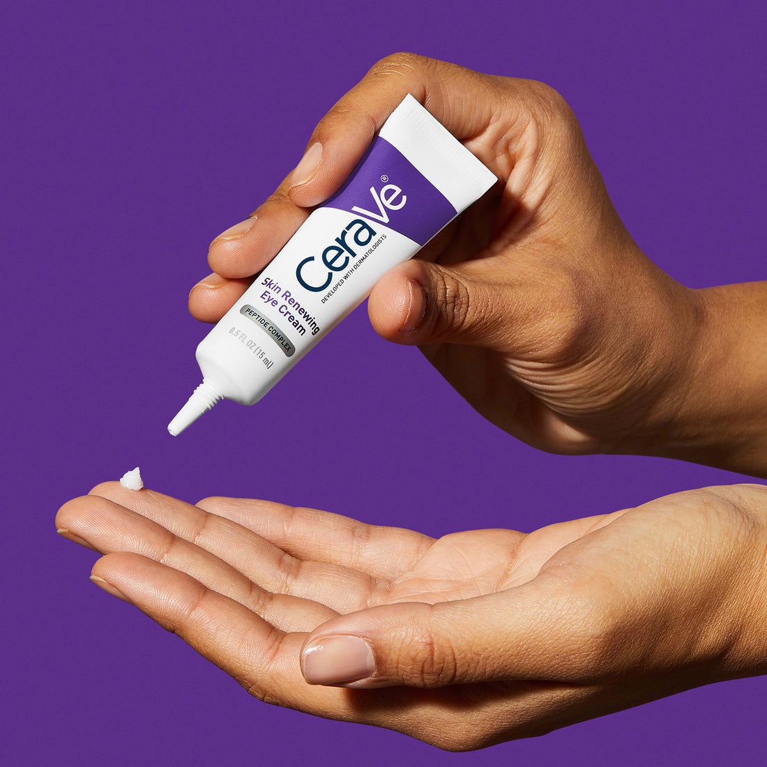CeraVe Skin Renewing Eye Cream for Wrinkles with Caffeine (0.5 fl. oz.)
